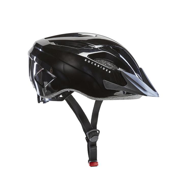 Mountain Bike Helmet EXPL 50 Black ROCKRIDER Decathlon