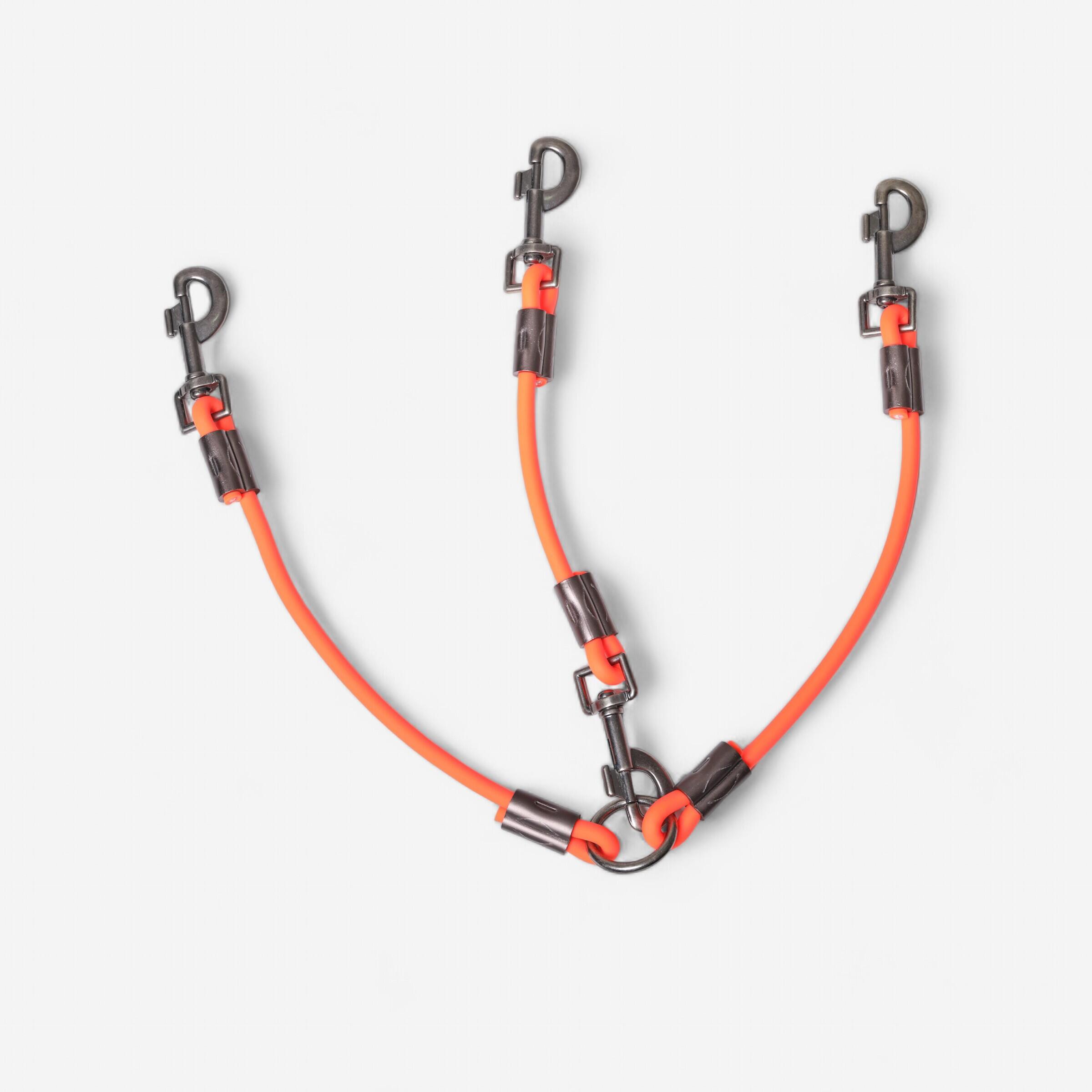 MODULAR DOG COUPLER 900 PVC NEON ORANGE 1/2