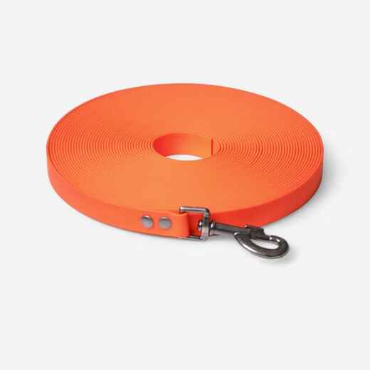 
      Flat lanyard for dogs 15m neon orange
  