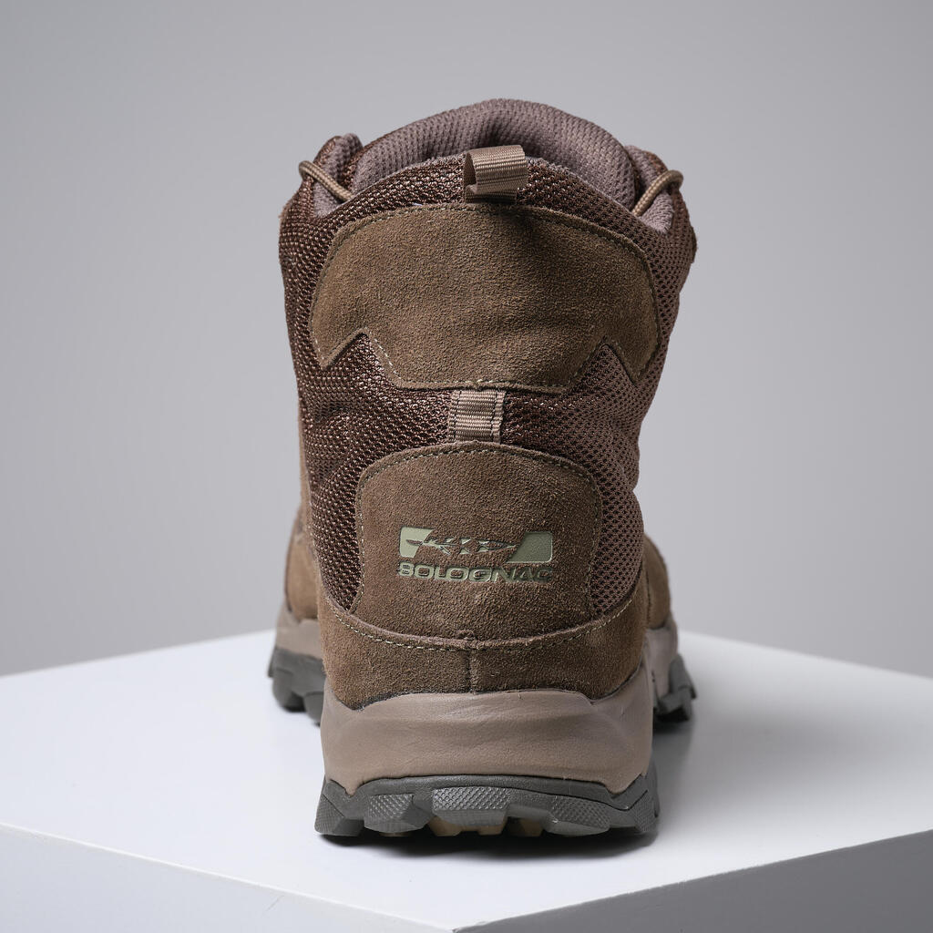 Lightweight robust hunting boots Sporthunt 300 - beige