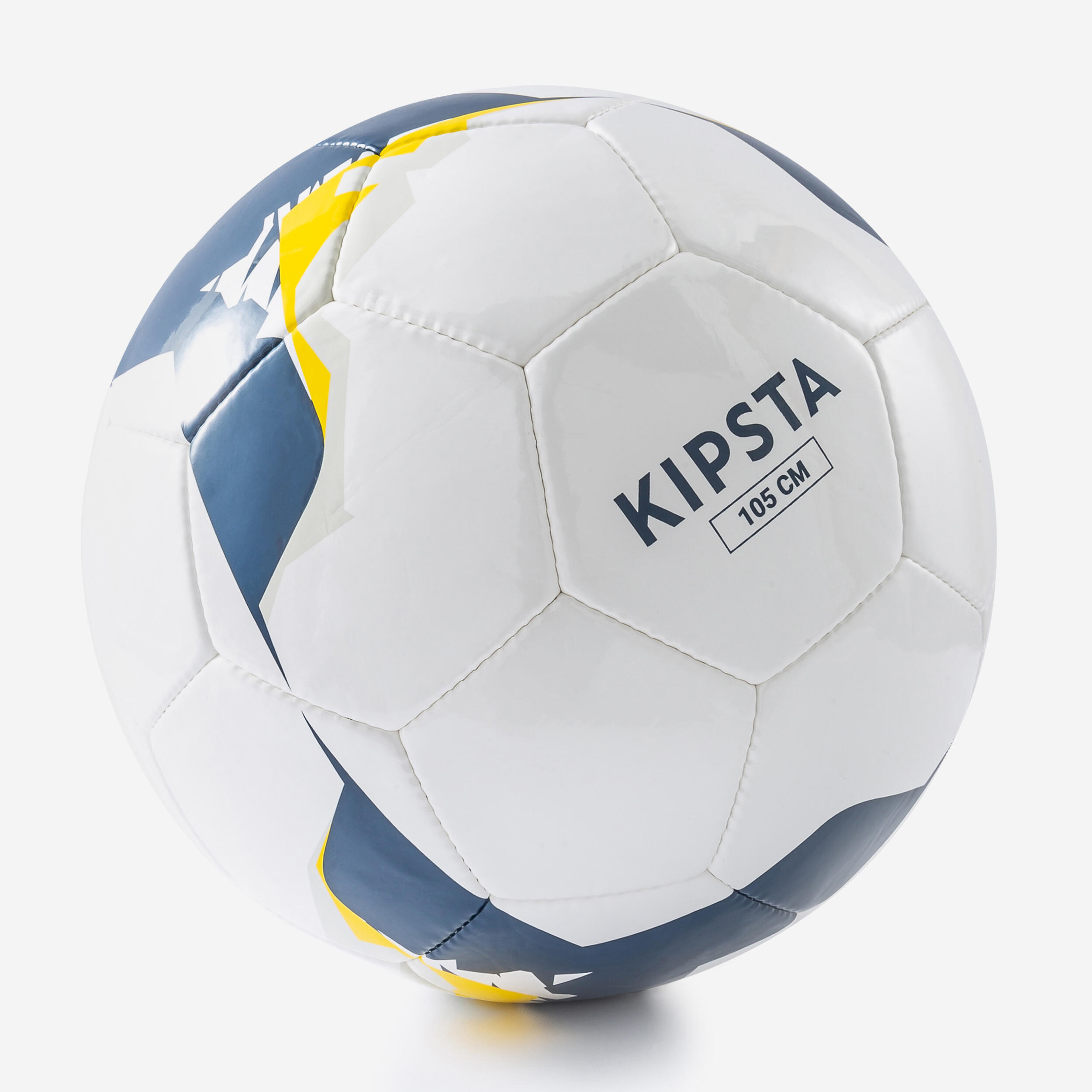 KIPSTA Powerchair Football Size 7 - White/Yellow