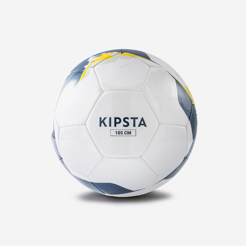 Ballon de football en mousse Ballground 500 T4 jaune et KIPSTA