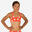 Bikinitop voor zwemmen meisjes Lila Marg rood