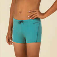 Boy's Swimsuit - Boxer 100 Plus - Turquoise