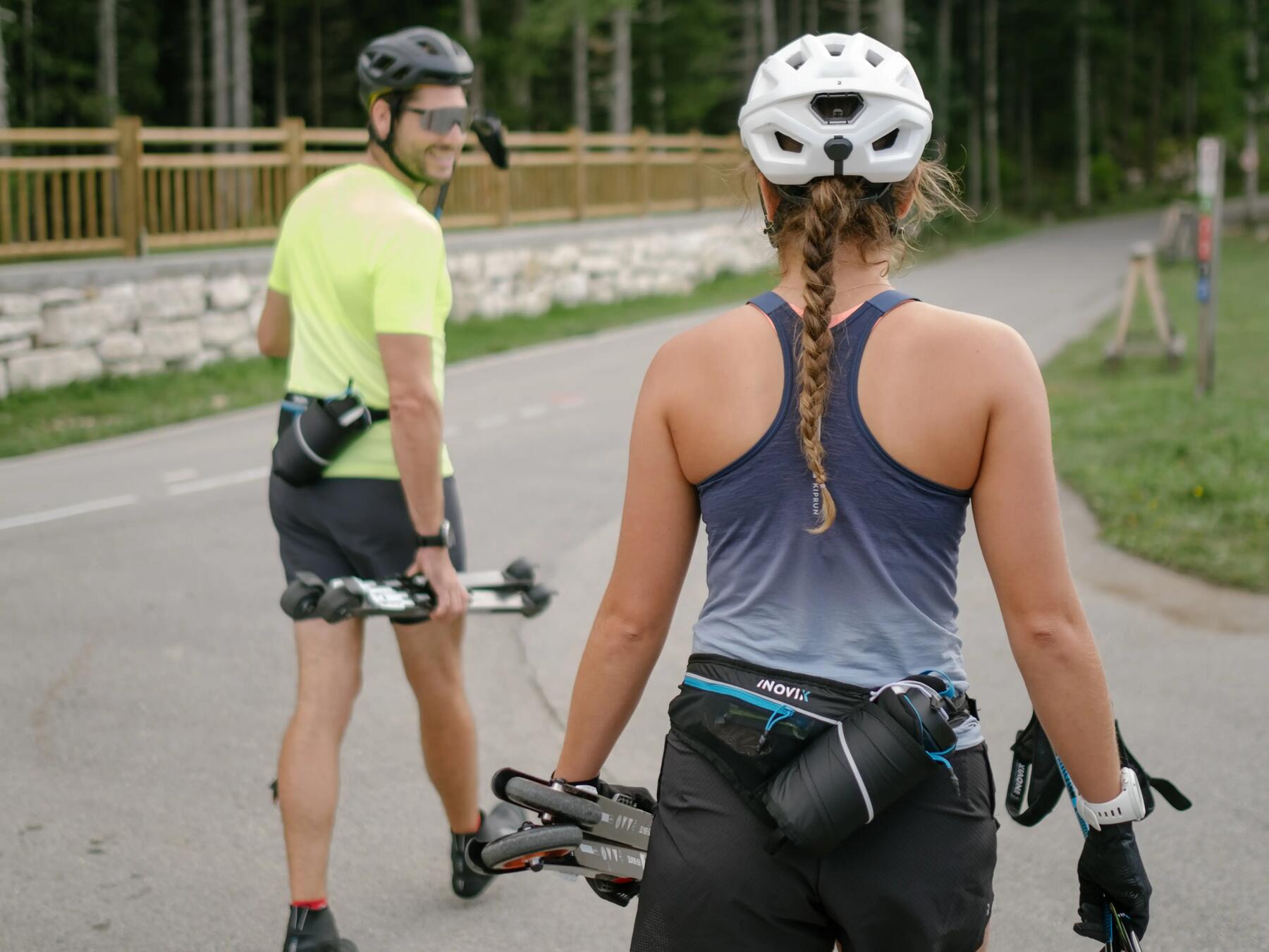habit ski roue