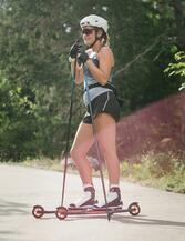 Chaussures ski roues