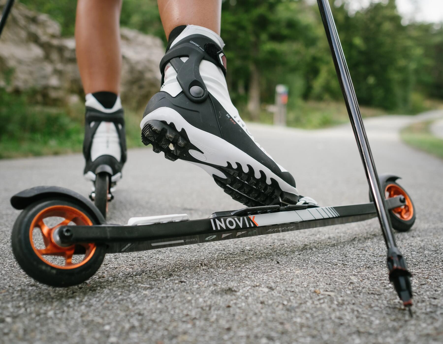 Chaussures ski roue