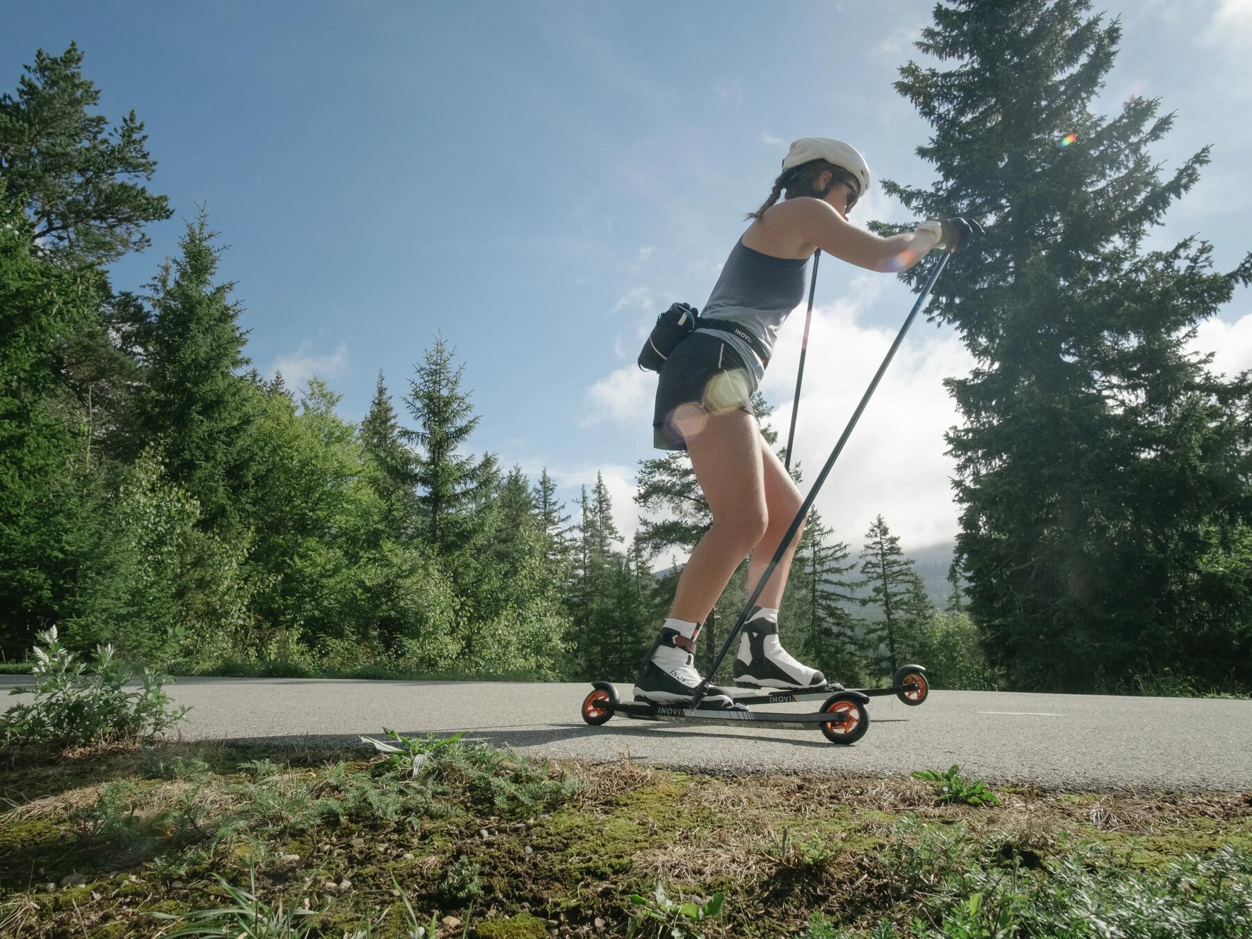 ski roue piste