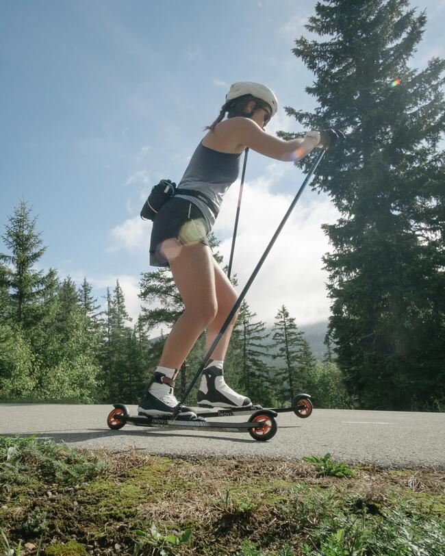 Patines rollerski para adultos 500 talla 530 mm XC S SR SKATE 500