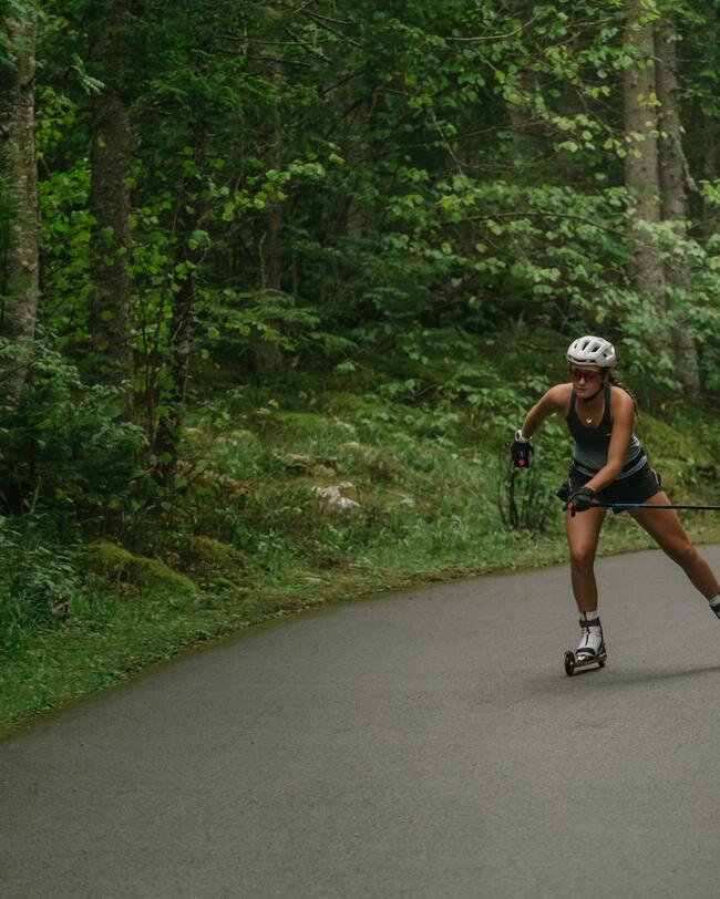 Rollski Skating für Erwachsene 500 Grösse 610 mm XC S SR Skate 500