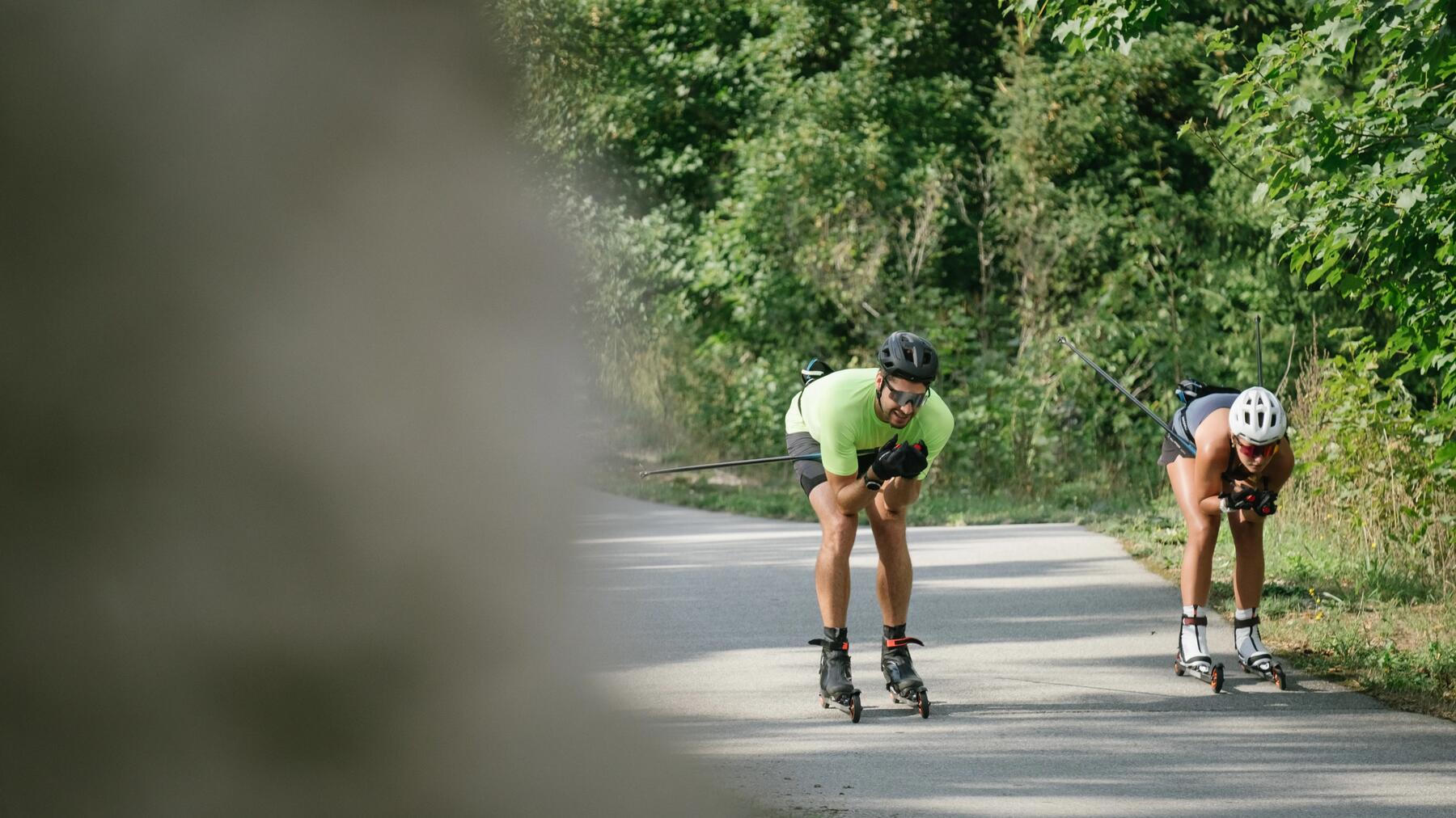 Rollski Bindung richtig einstellen für das Training im Sommer!