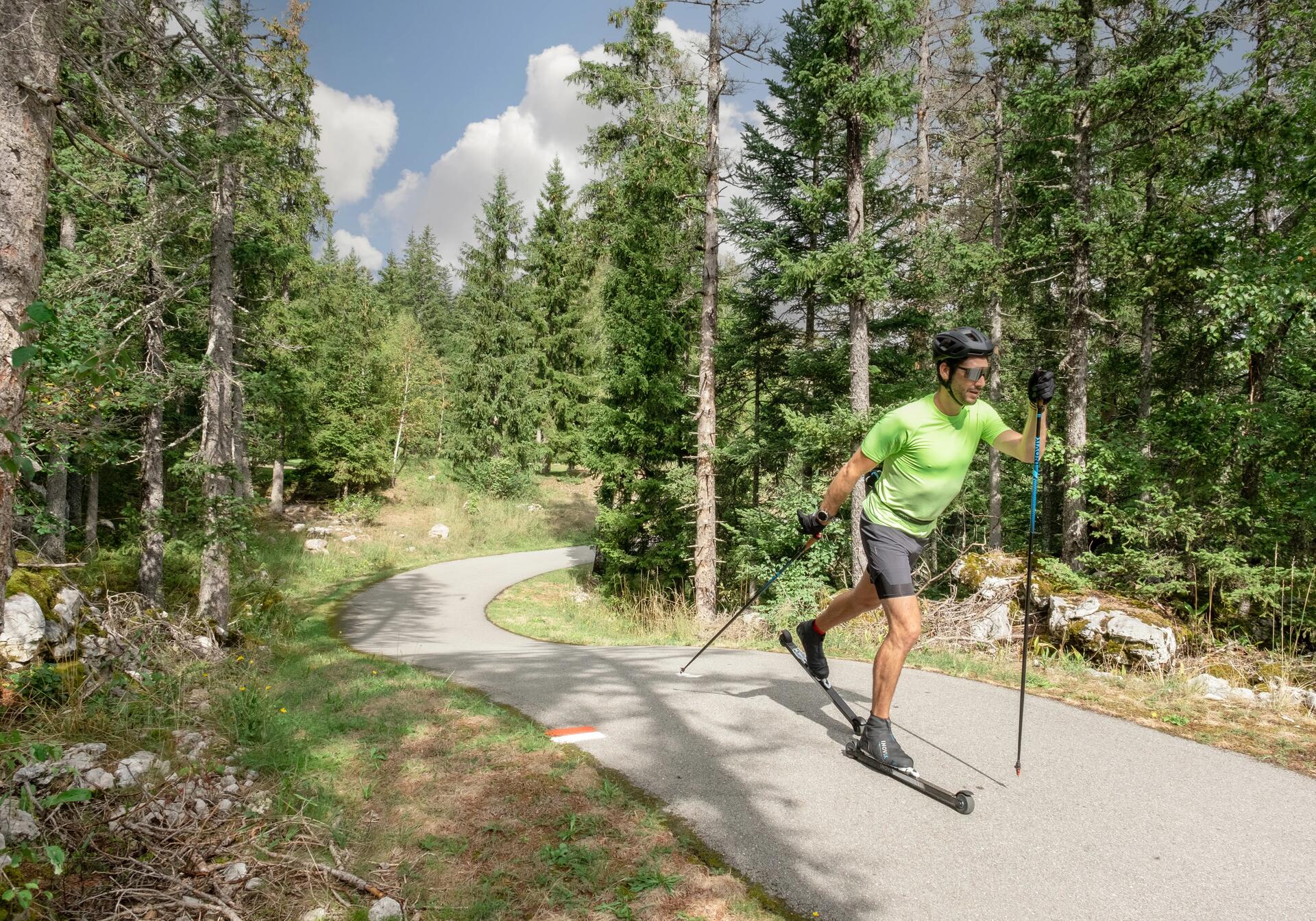 Découvrir le ski roues