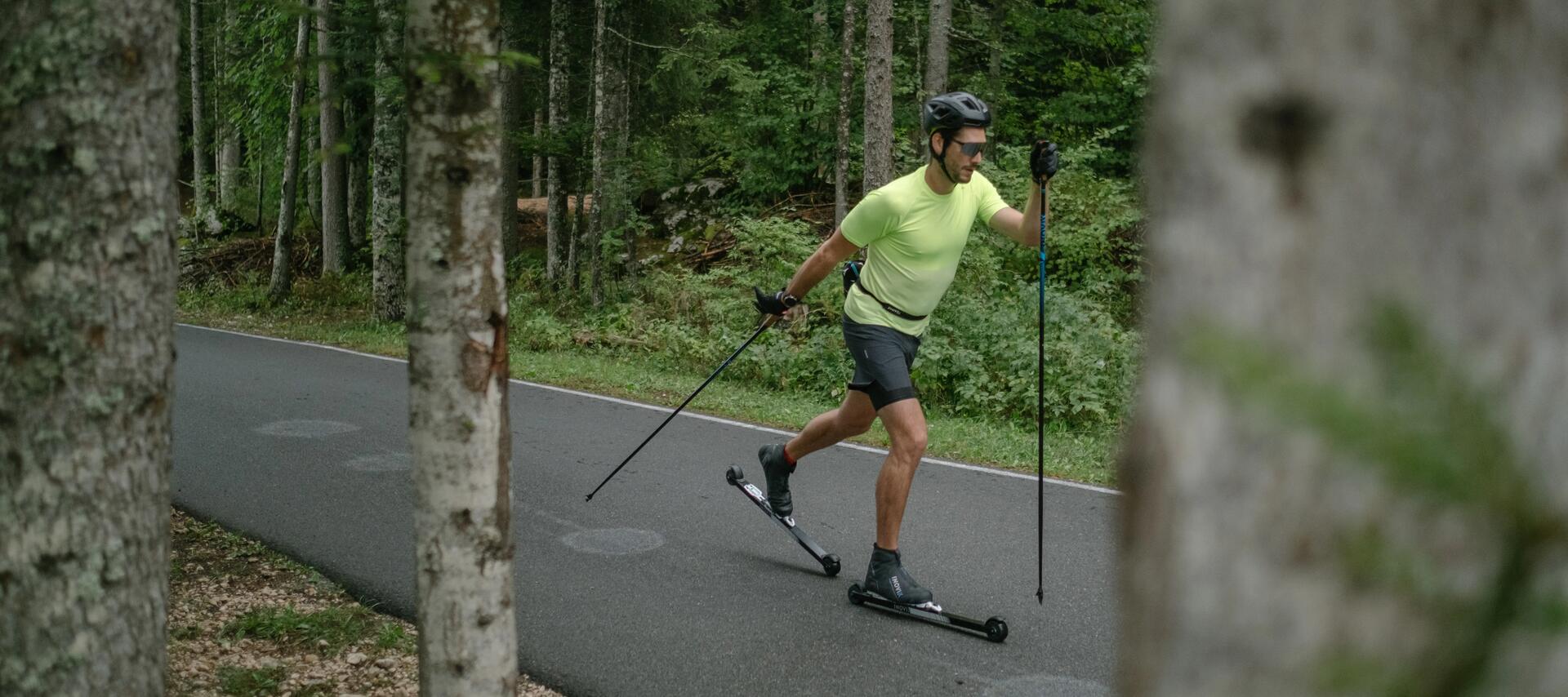 ski roue vercors