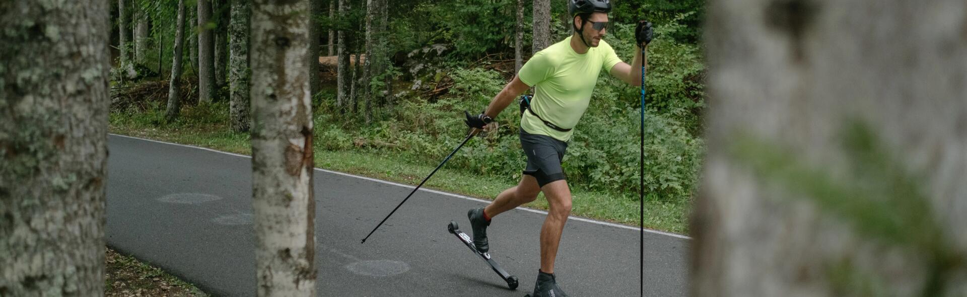 ski roue vercors