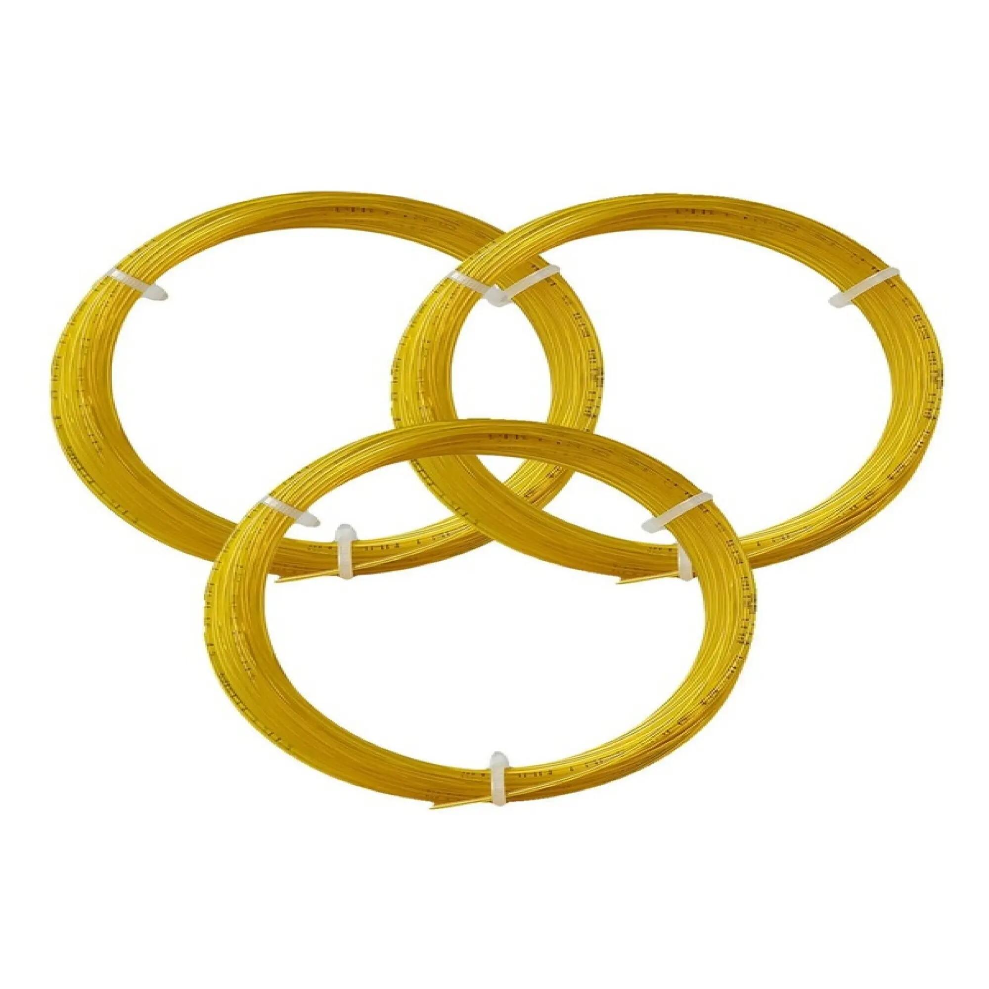 Cuerda para raqueta de tenis Wilson Poly Gold 16 Set 2/2