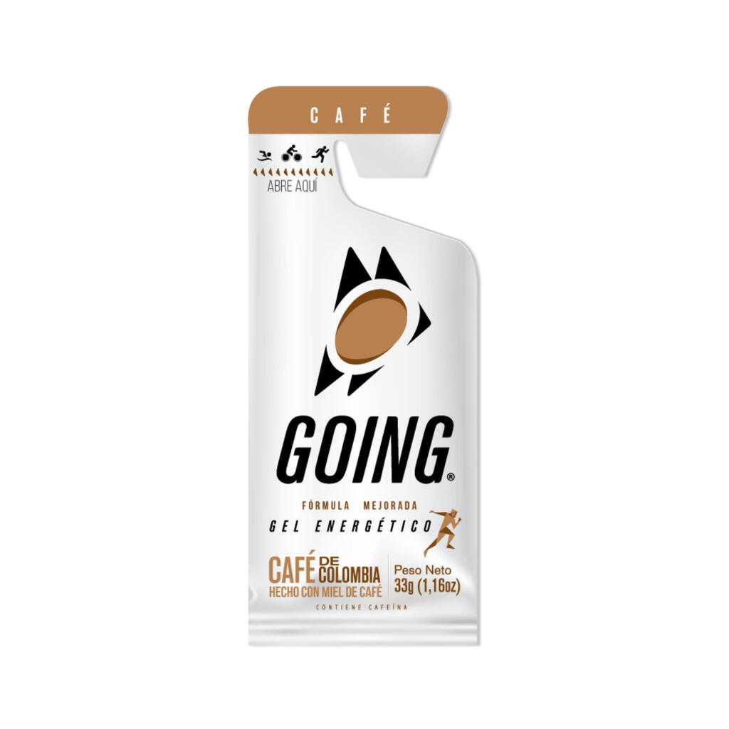 Gel energético de 33gr sabor a café Going