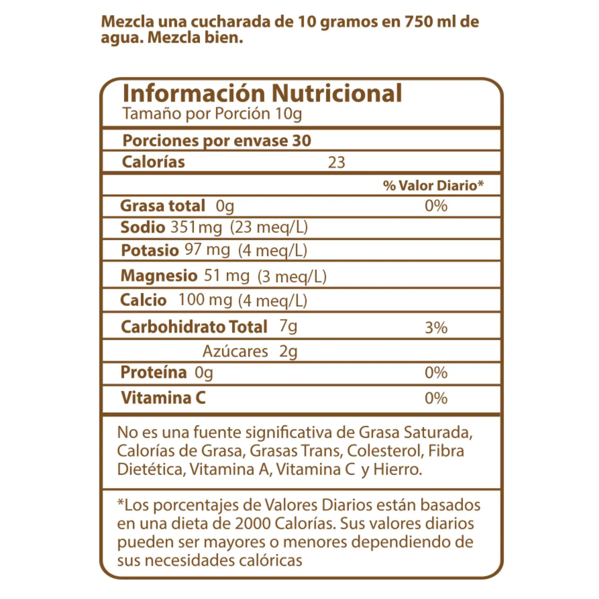 Tarro de gel hidratante en polvo de 300gr sabor a limonada de coco Going 2/2