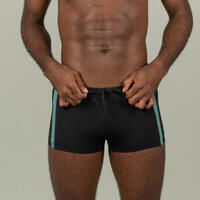 Crno-tirkizni muški kupaći kostim NEGOMBO