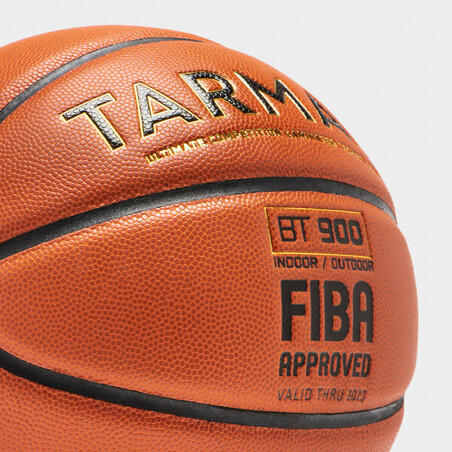 Ballon de basket BT900 taille 7. Homologué FIBA pour garçon et adulte