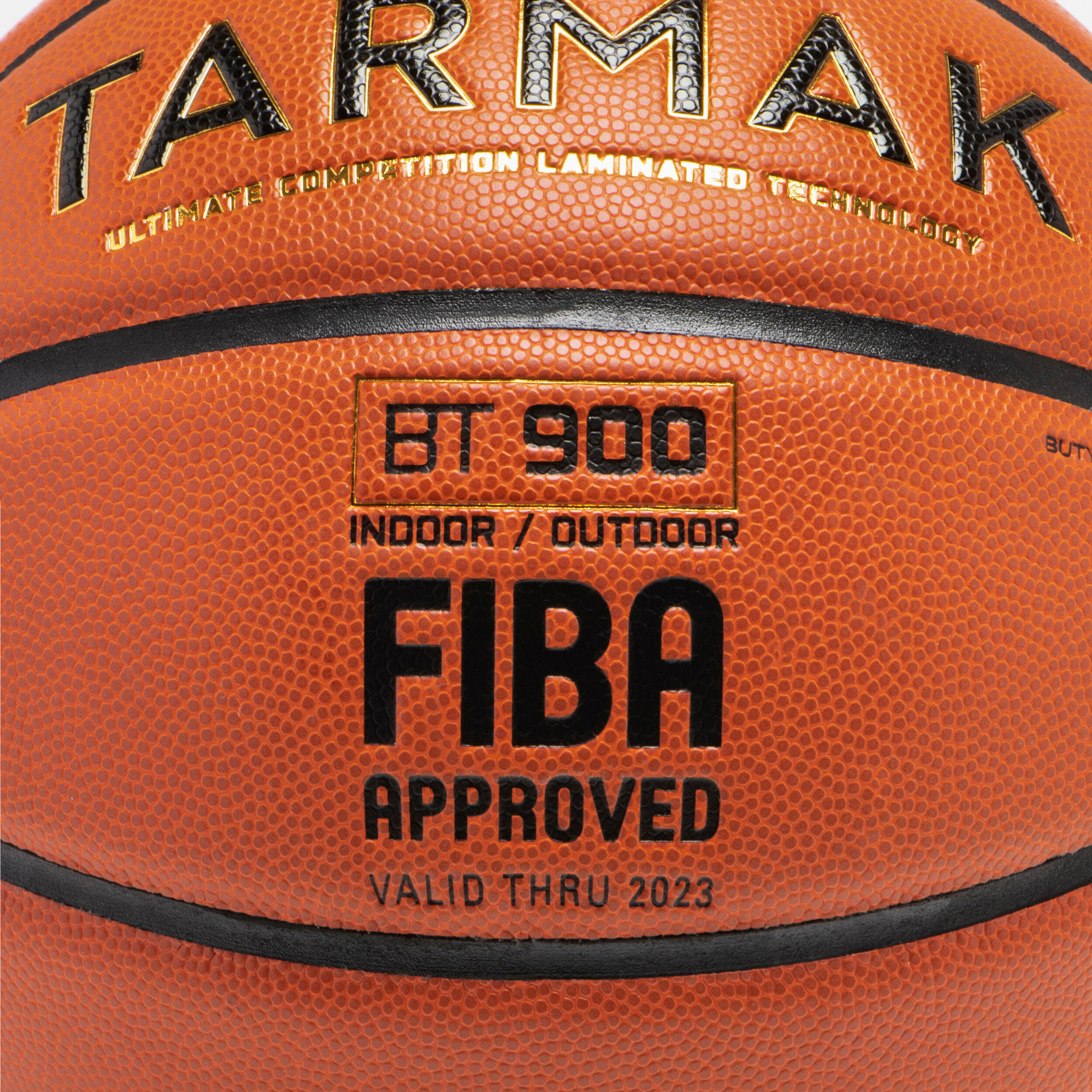 Ballon de basketball FIBA taille 7 - CONTROL PRO BT900 orange 13/14