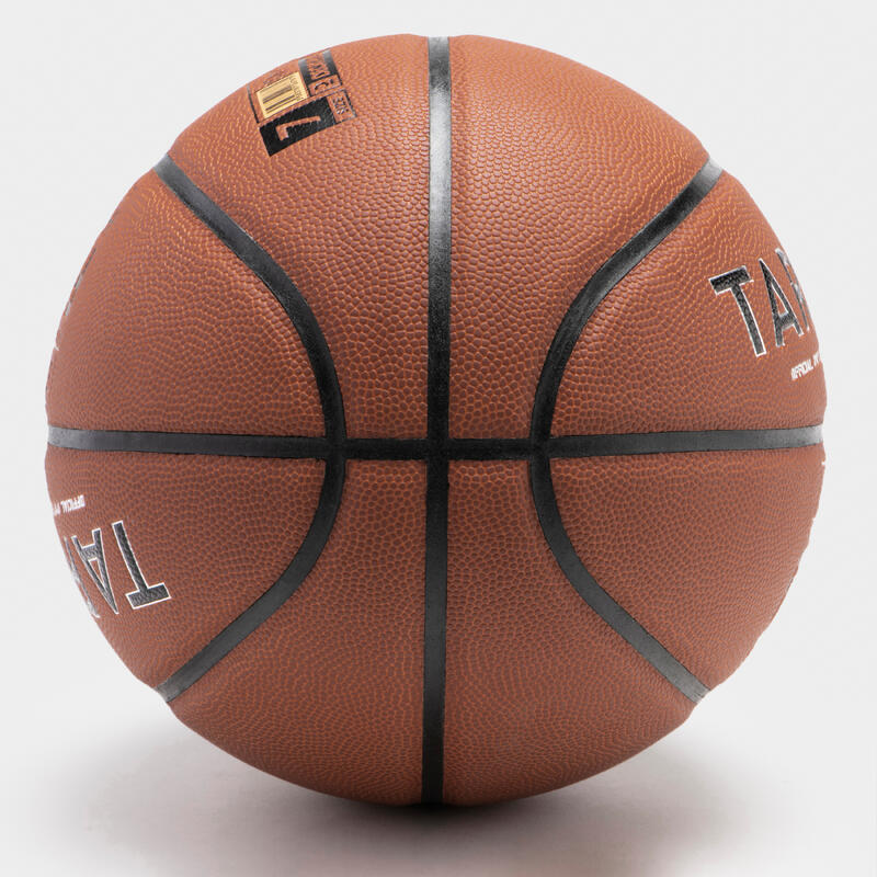 Basketbal BT500 maat 7 FIBA bruin