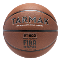 Ballon de basketball taille 7 - BT500 FIBA - Marron