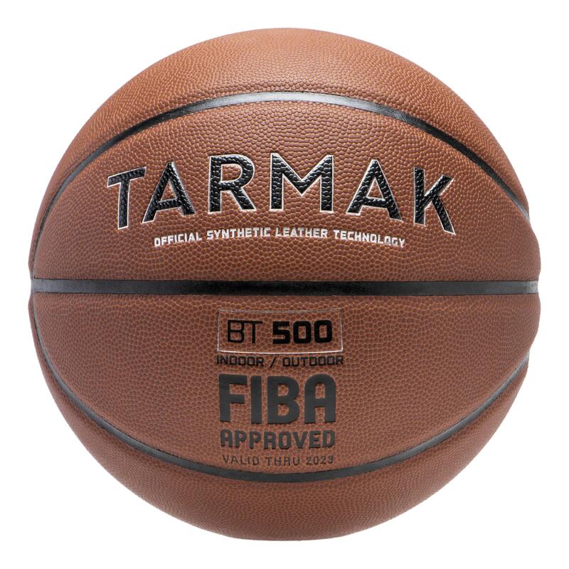 Piłka do koszykówki Tarmak BT500 FIBA rozmiar 7