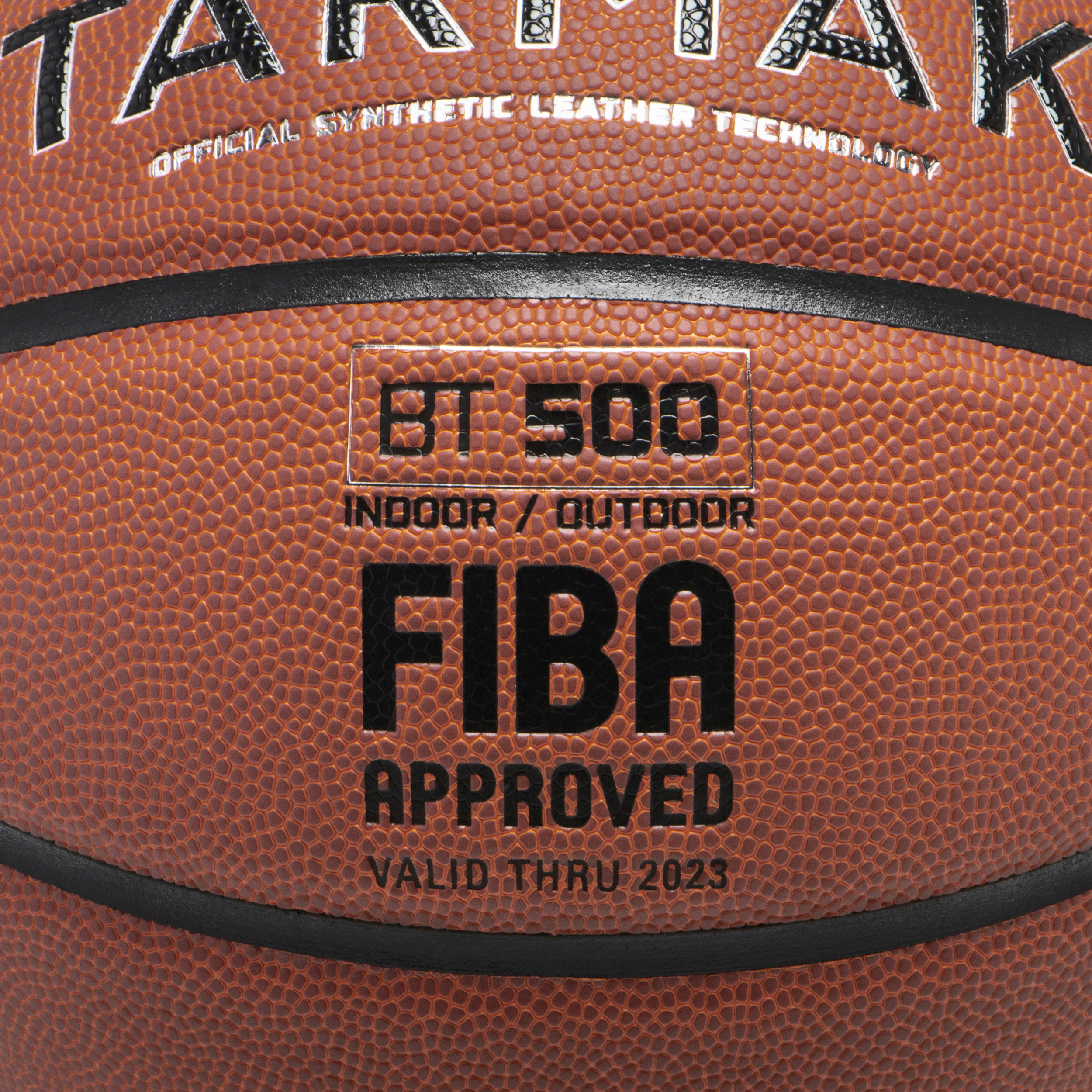 Ballon de basket enfant BT500 Touch taille 5 Orange. pour les clubs et  collectivités