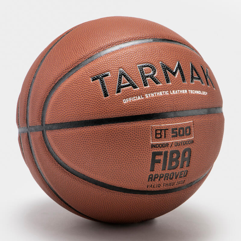 Kids' Size 5 Basketball BT500 Touch - Orange