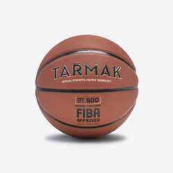 Παιδική μπάλα μπάσκετ μεγέθους 5 BT500 Touch - Πορτοκαλί