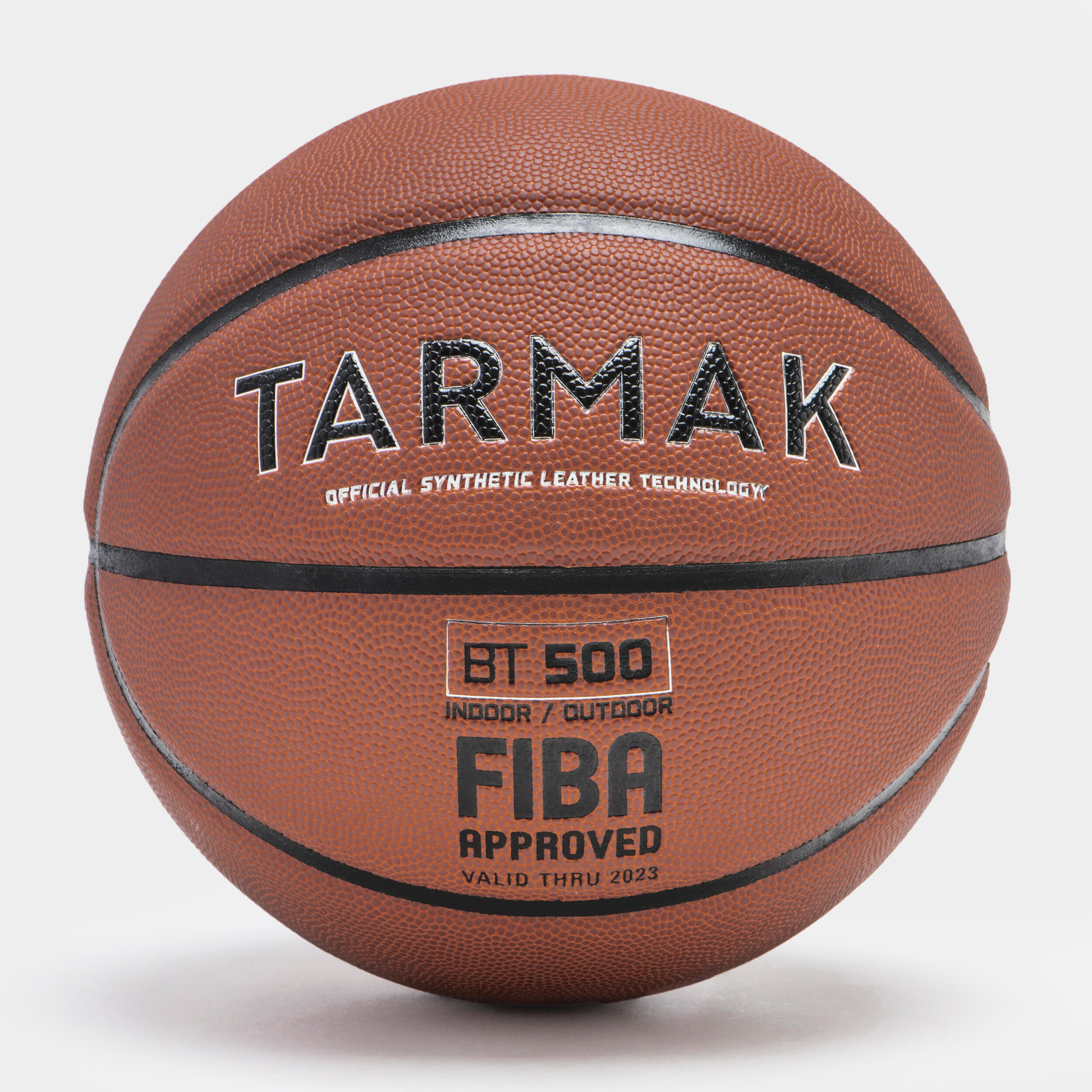 TARMAK Kids' Size 5 Basketball BT500 Touch - Orange