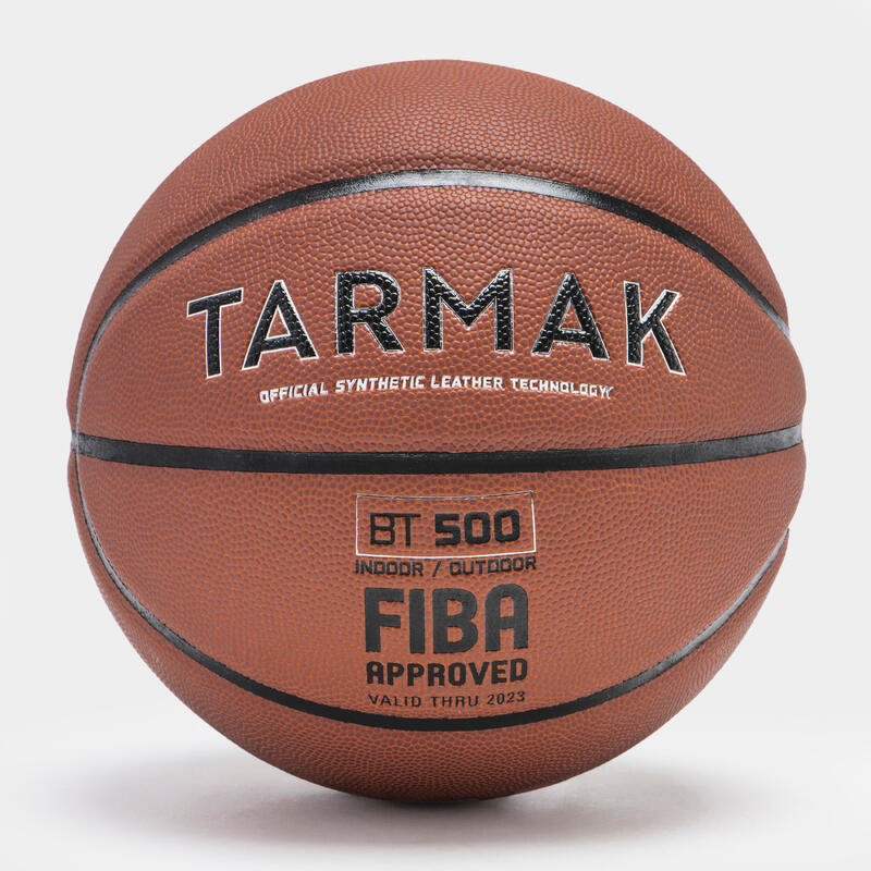 Balón de baloncesto niño BT500 Touch talla 5 Naranja.