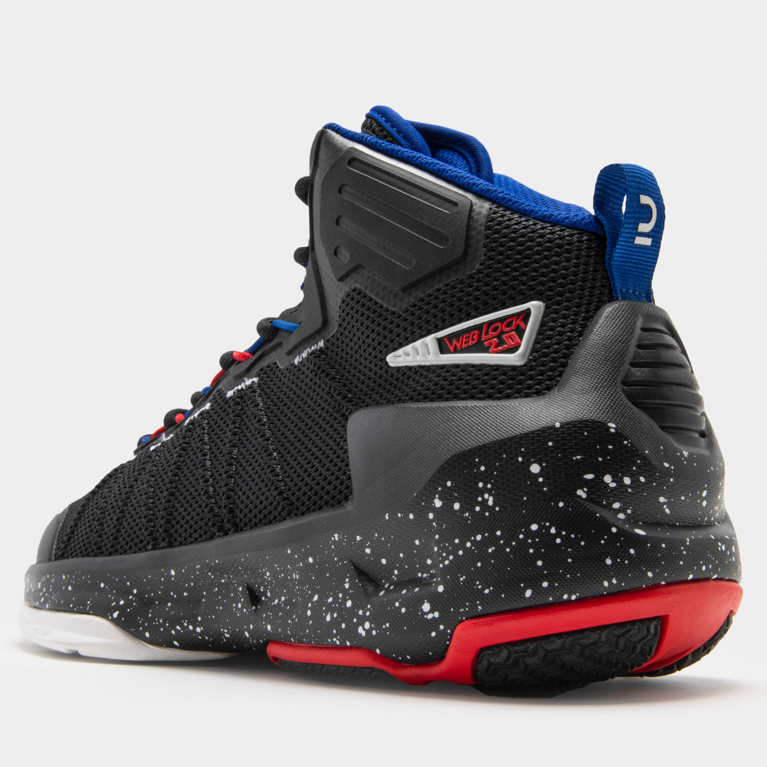 CHAUSSURES DE BASKETBALL HOMME/FEMME - SS500 NOIR 7/11