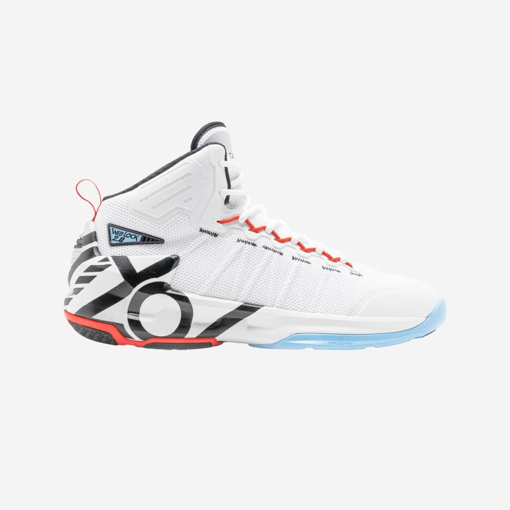 CHAUSSURES DE BASKETBALL HOMME/FEMME - SS500 BLANC