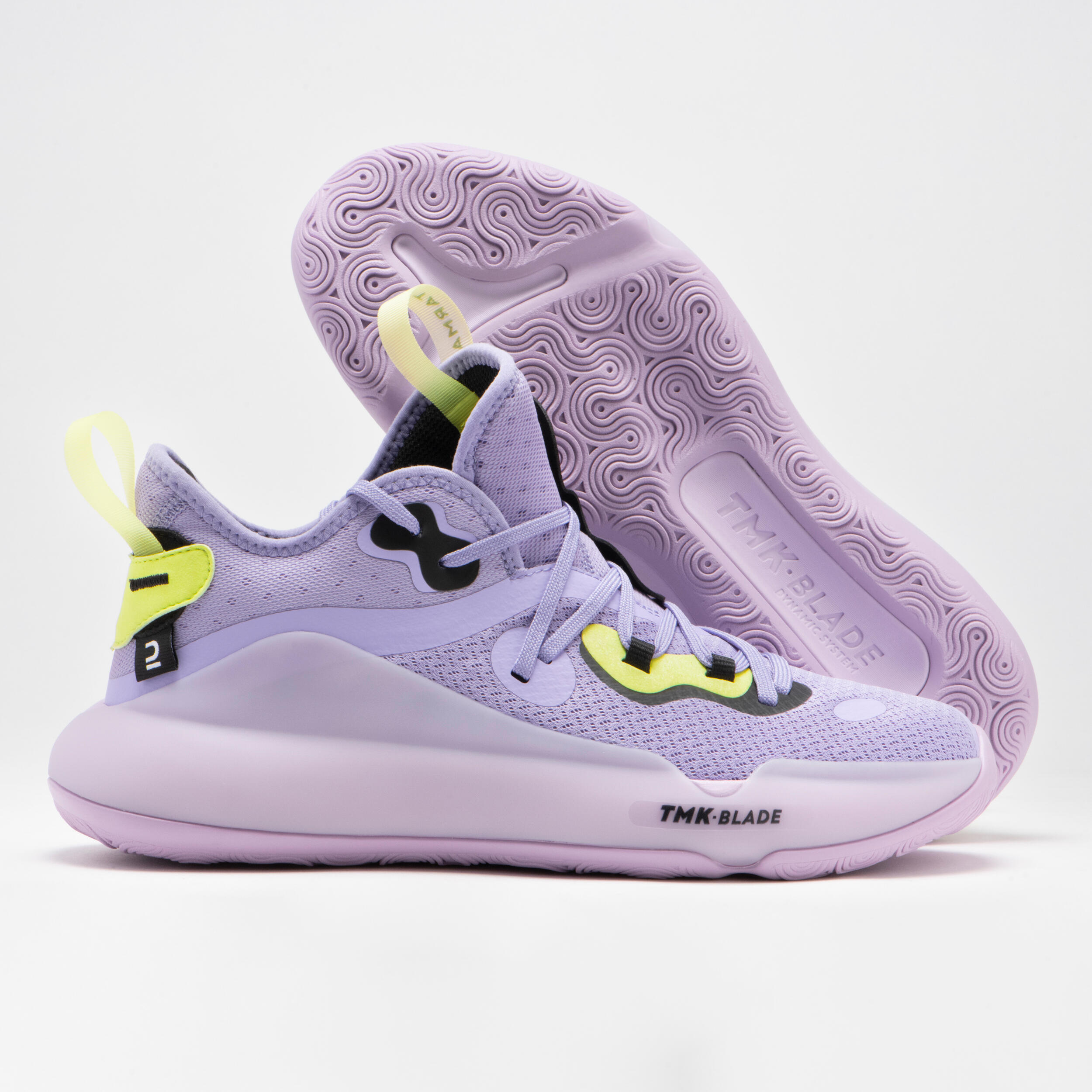 Men's/Women's Basketball Shoes SE500 Mid - Purple 5/16