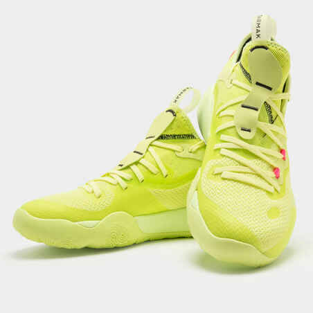 Men's/Women's Basketball Shoes SE500 Mid - Yellow