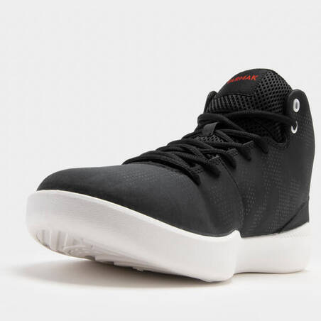 Protect 100 Sepatu Basket High-Rise untuk Pemula - Hitam