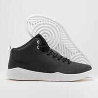 Men's/Women's Beginner High-Rise Basketball Shoes Protect 100 - Black