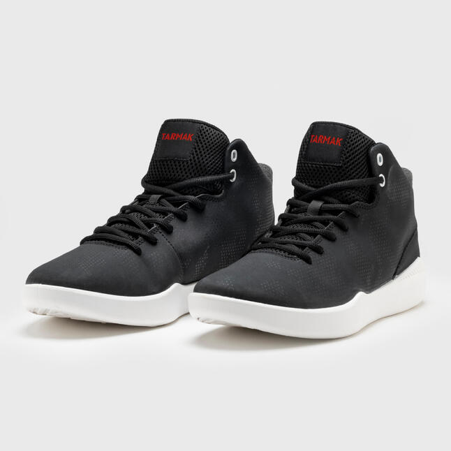 Men's/Women's Beginner HighRise Basketball Shoes Protect 100 Black