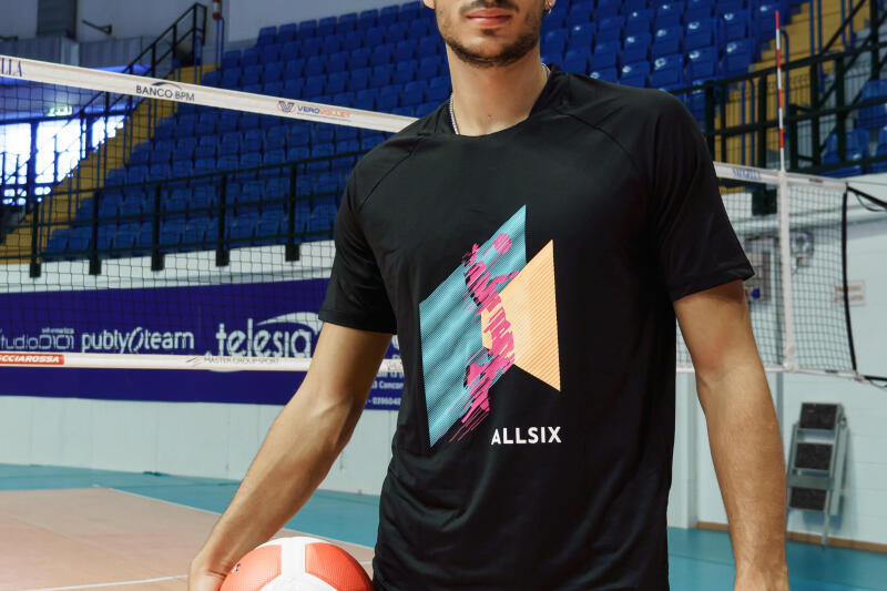 Męska koszulka do gry w siatkówkę Allsix