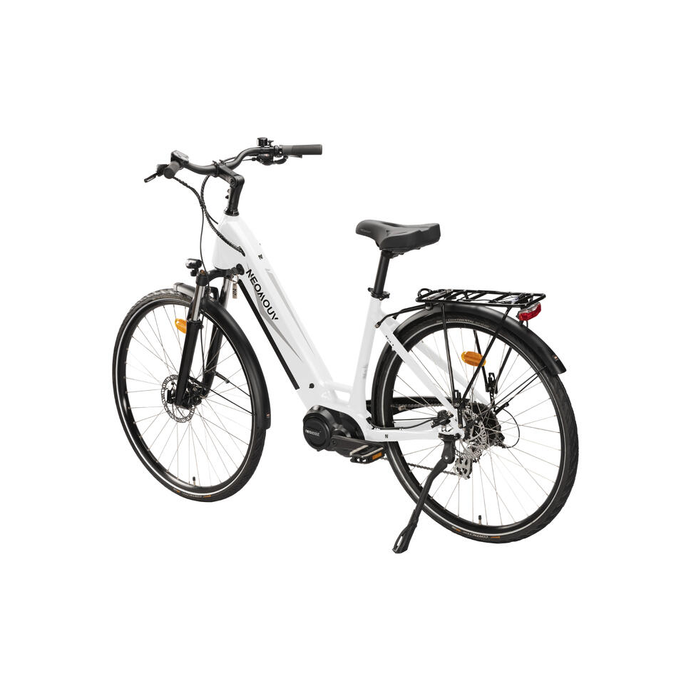 Vélo ville électrique NEOMOUV Ekia 2 Blanc NEOMOUV Decathlon