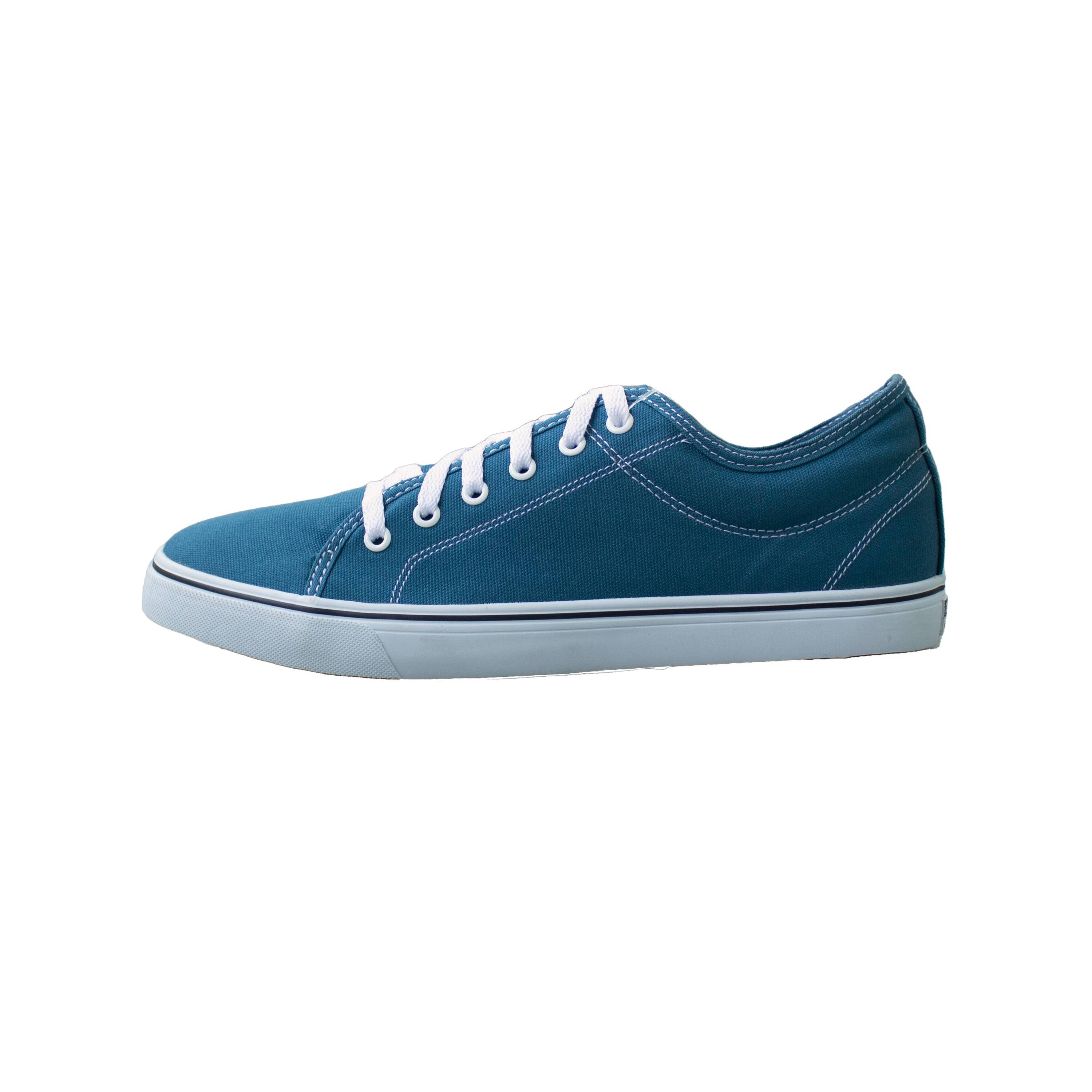 Unisex Skating Canvas Shoes Low Top Vulca 100 - Blue -  1