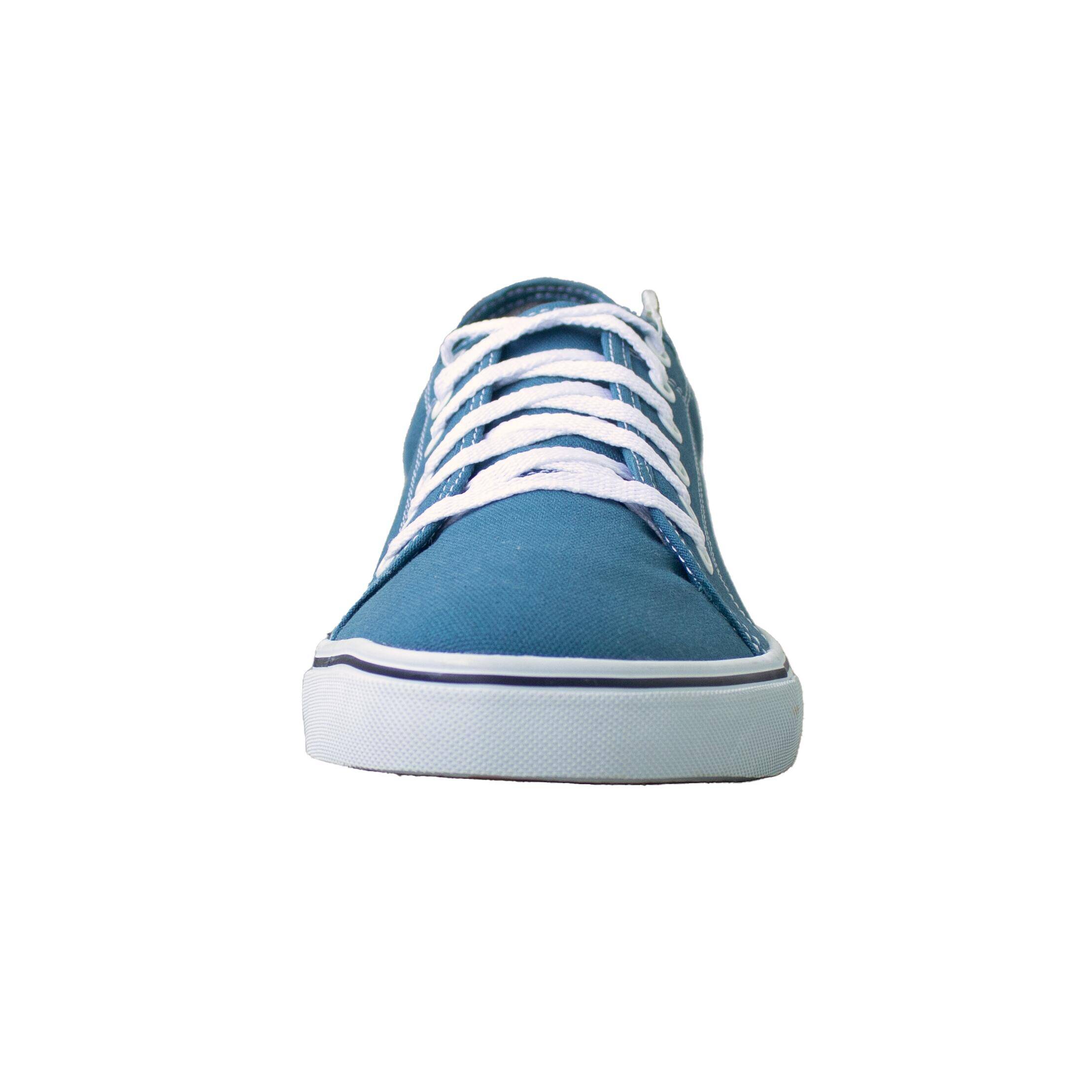 Unisex Skating Canvas Shoes Low Top Vulca 100 - Blue -  4