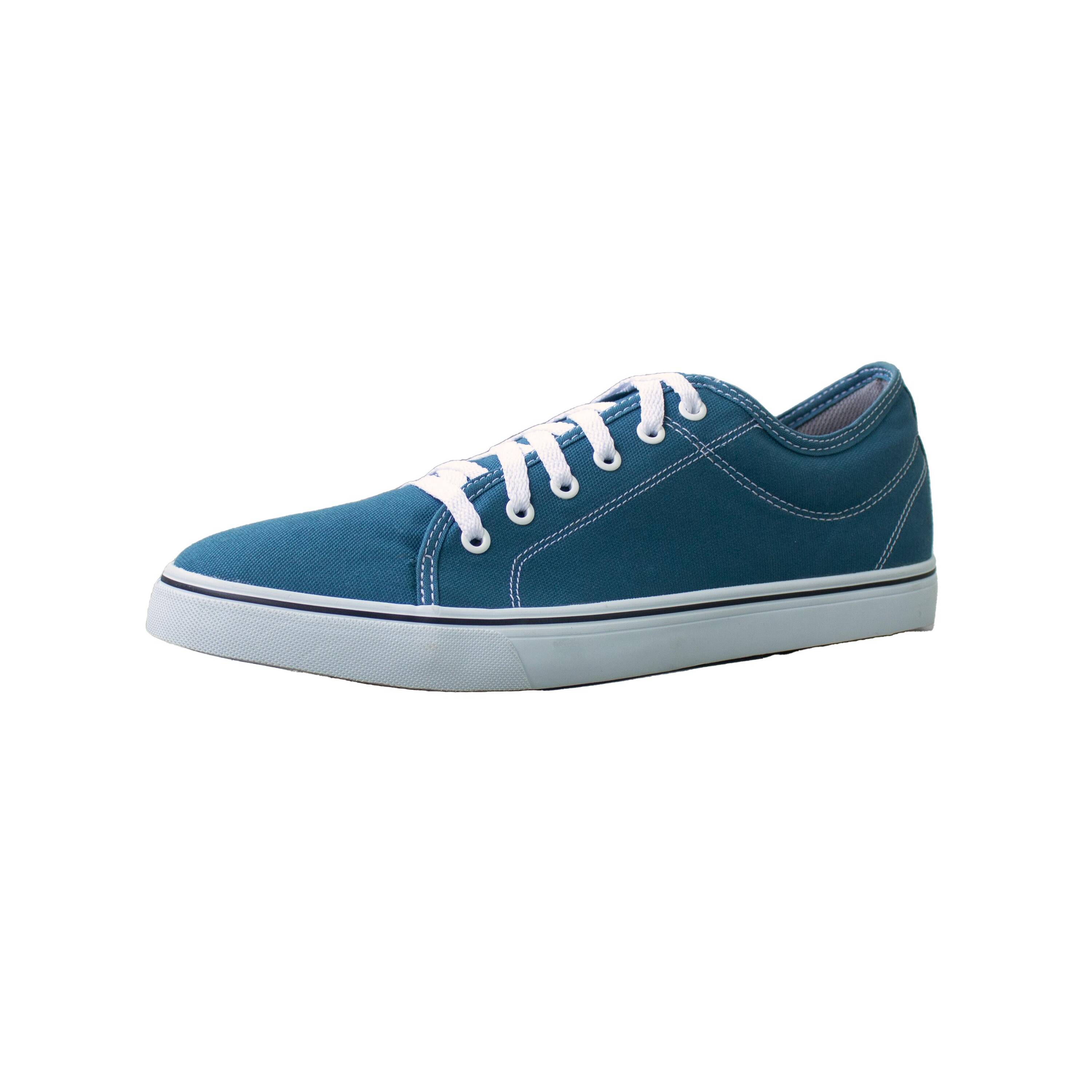 Unisex Skating Canvas Shoes Low Top Vulca 100 - Blue -  5