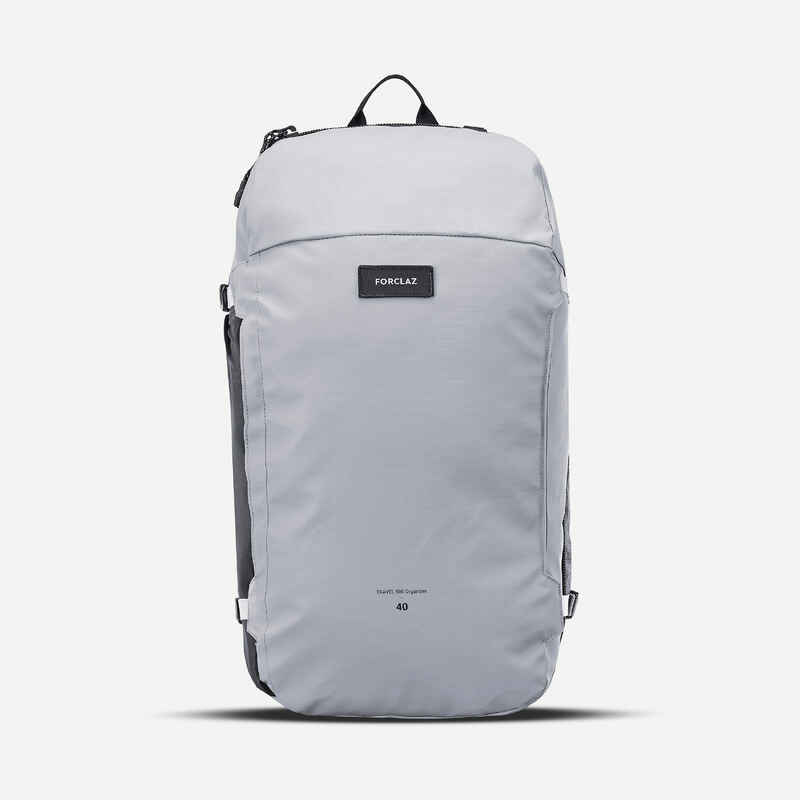 Backpack TRAVEL 500 ORGANIZER 40 L Grey Decathlon