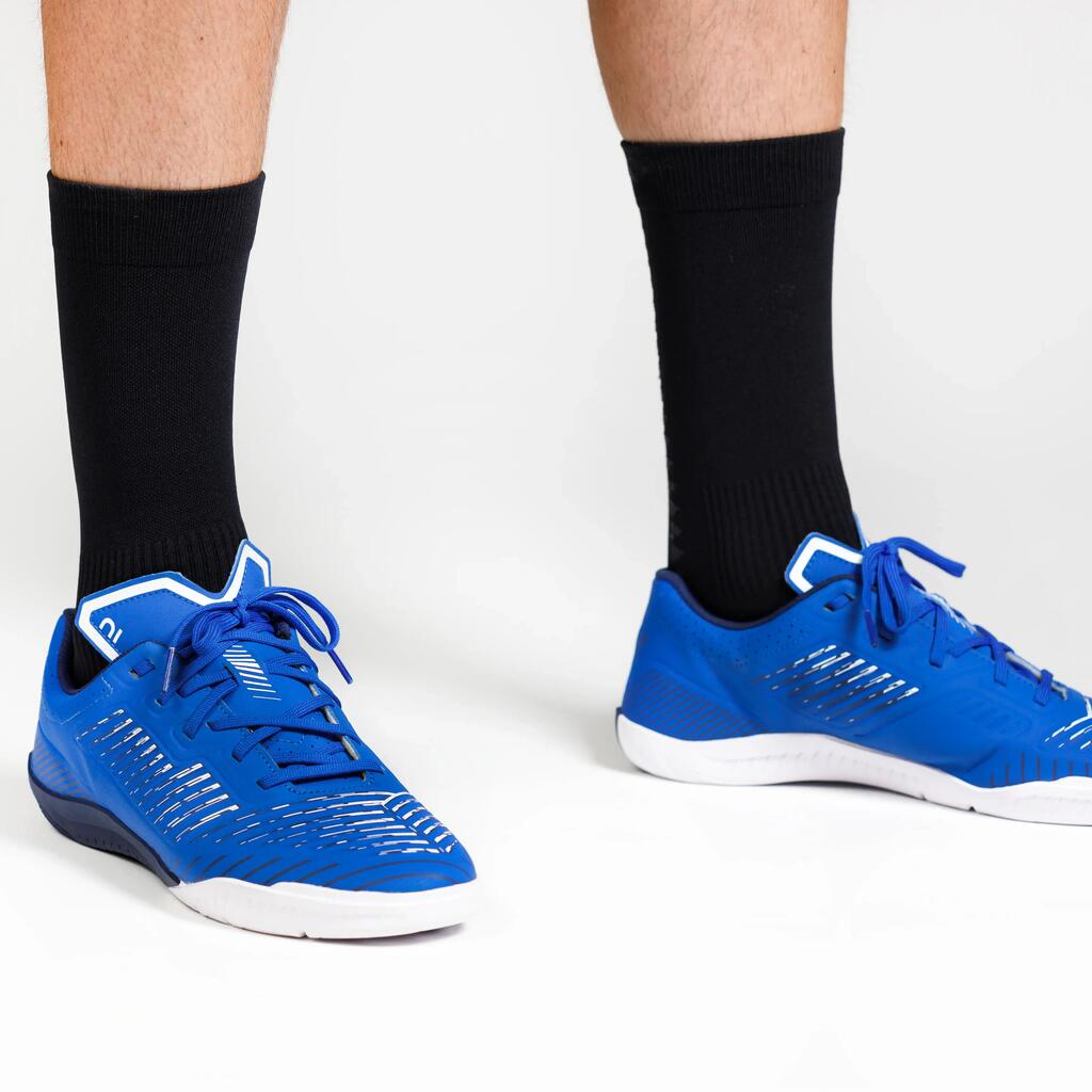 Futsala treniņu apavi “Ginka 500”, balti/zili