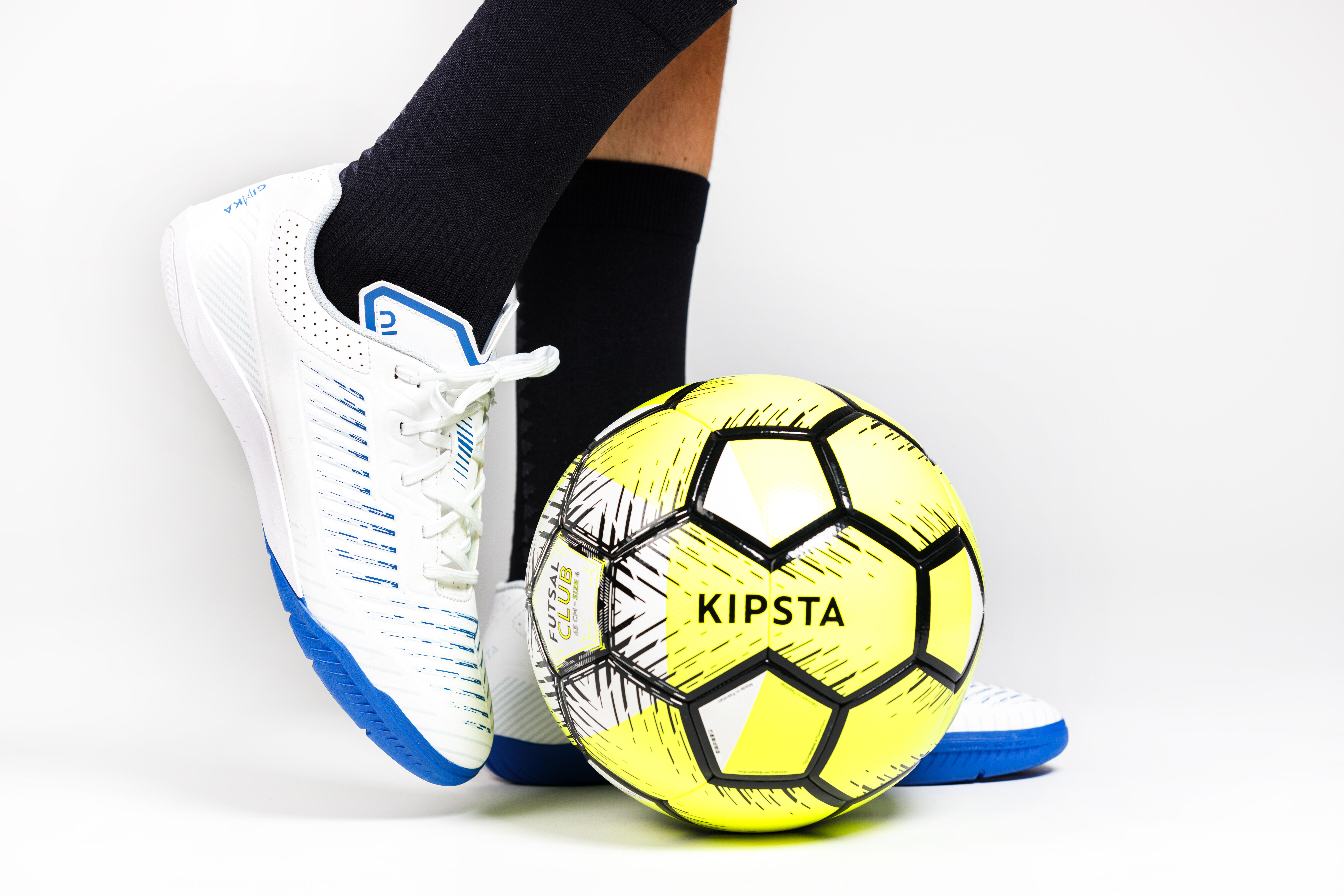 Adult Futsal Shoes Ginka 500 - White | Decathlon