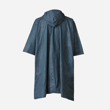 PONCHO IMPERMEABLE BICI URBANA 100 NEGRO - Decathlon