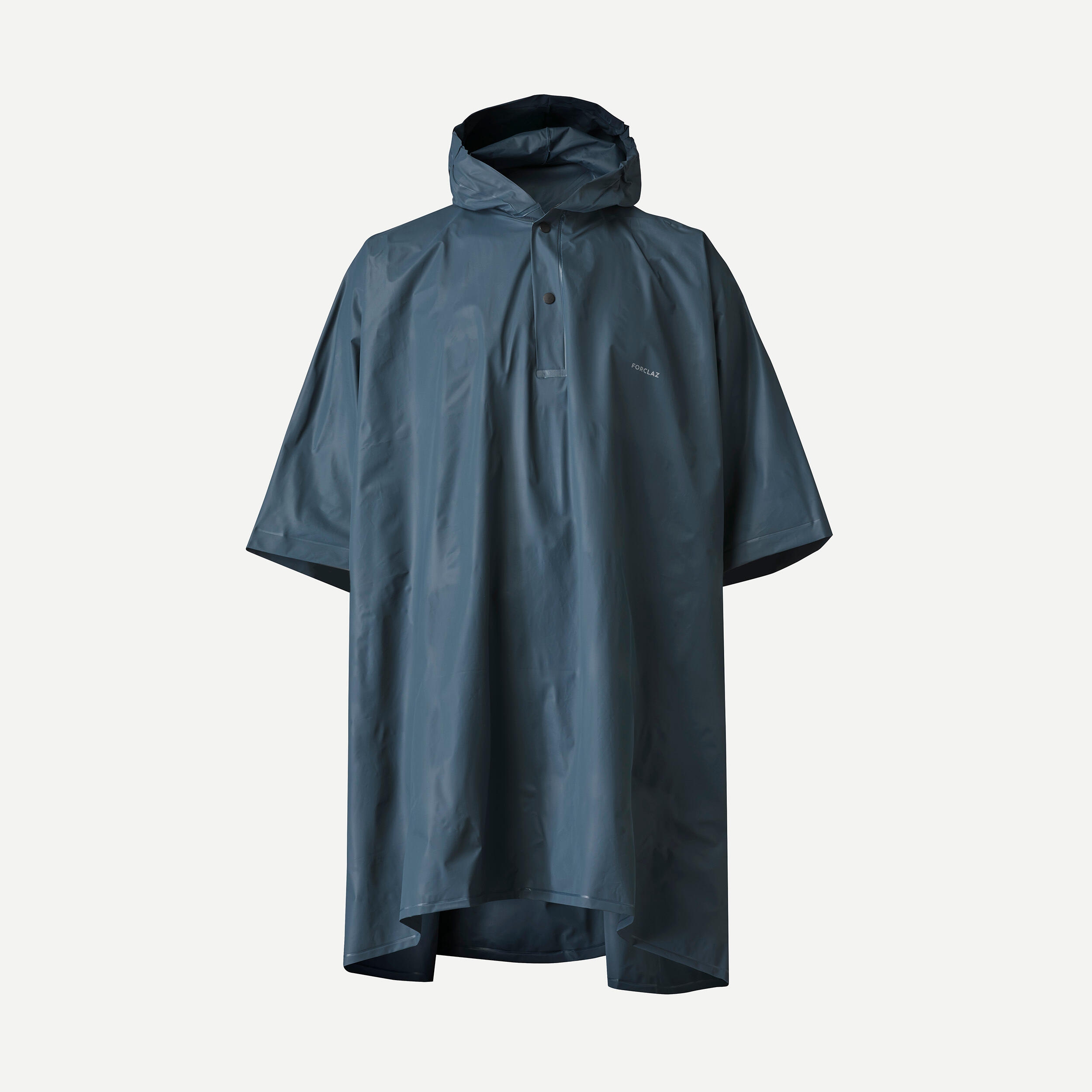 Poncho de pluie de randonnée - Forclaz MT 50 gris - FORCLAZ