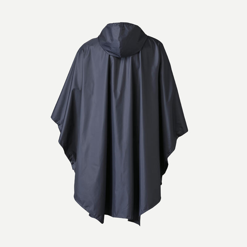 Poncho de chuva de caminhada 30L - FORCLAZ MT 100 AZUL